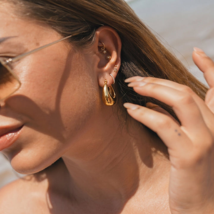 Evie Hoop Earrings