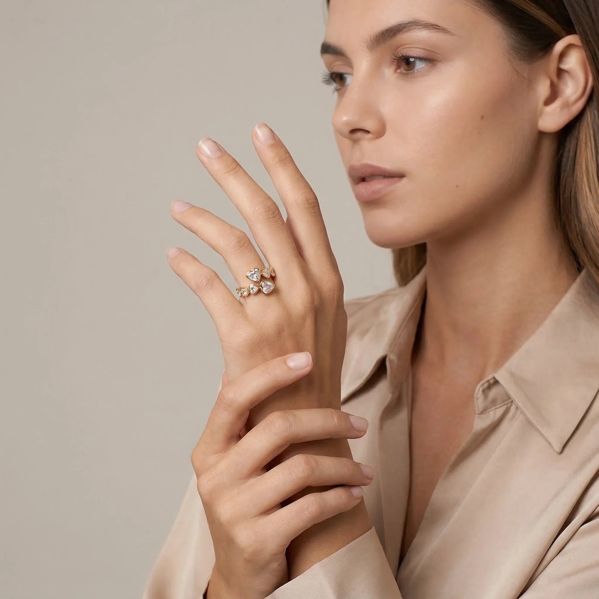 Romy Gold Ring Image
