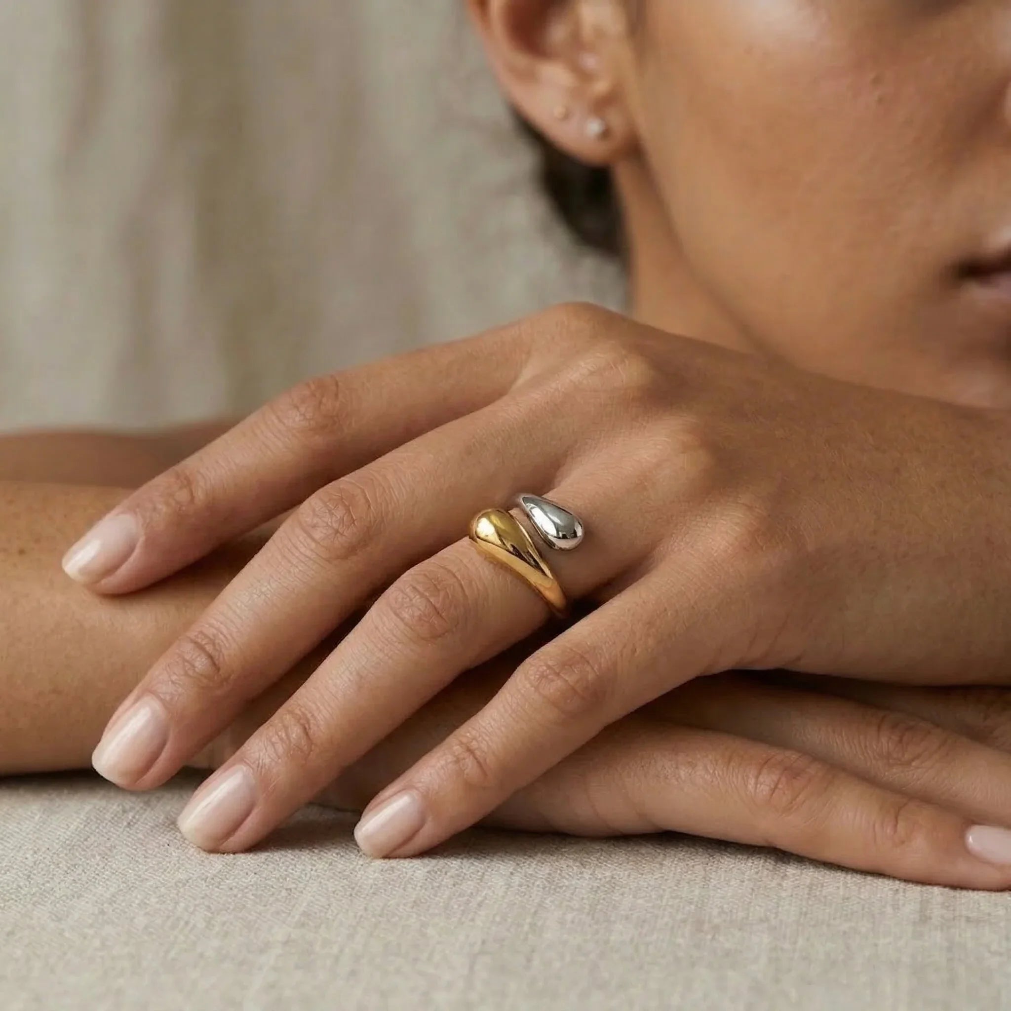 Sabine Gold Ring Image