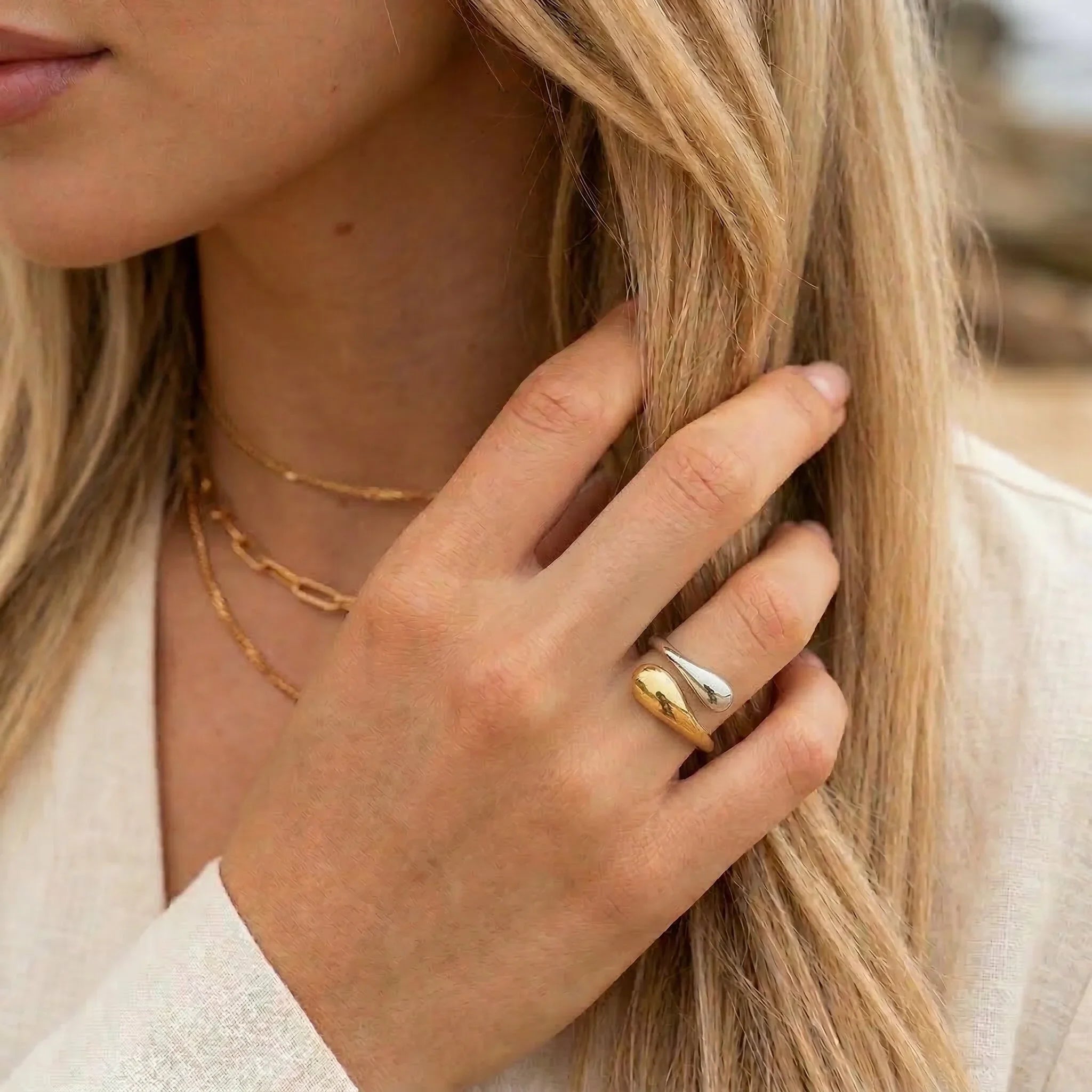 Sabine Gold Ring Image