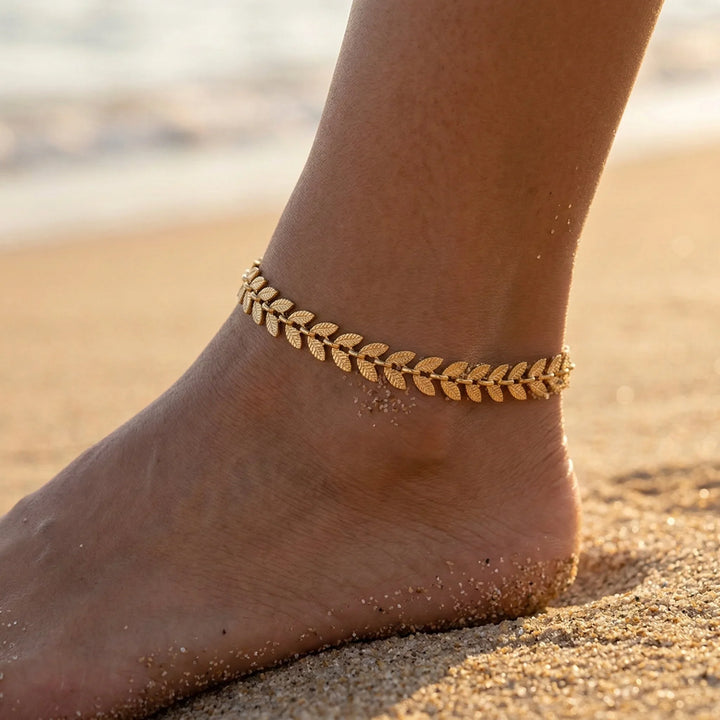 Madeline Gold Anklet