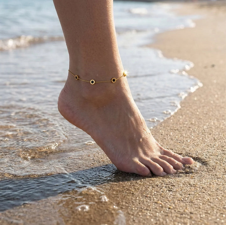 Mae Gold Anklet