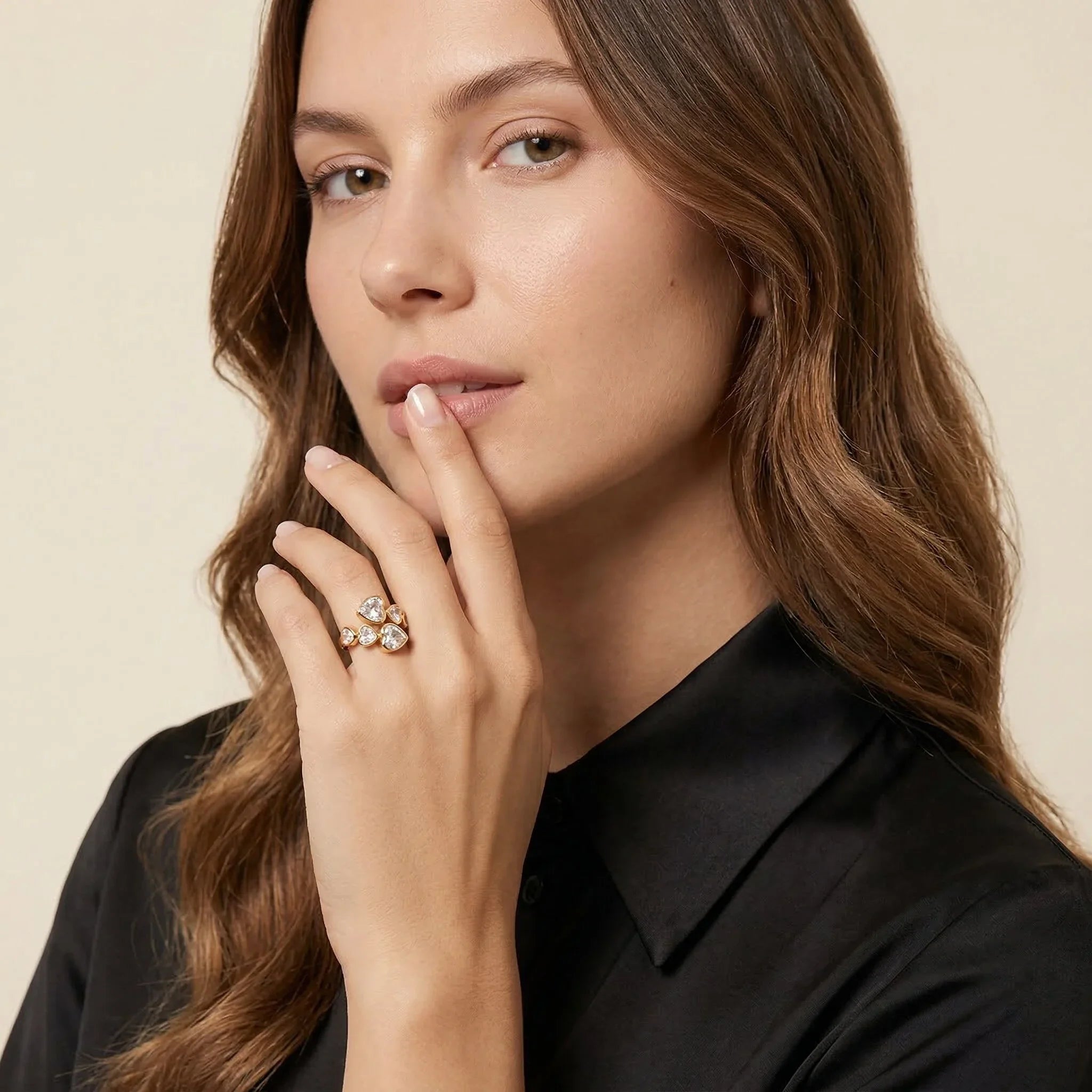 Romy Gold Ring Image