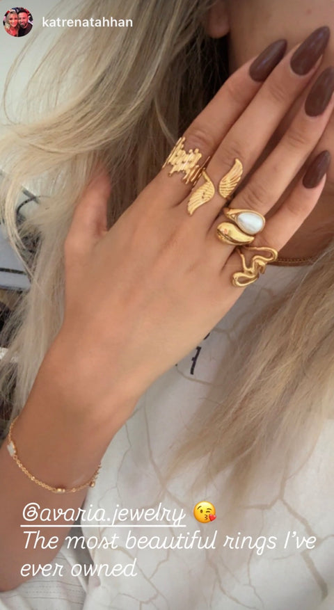 Katrena T. wearing Avaria jewelry