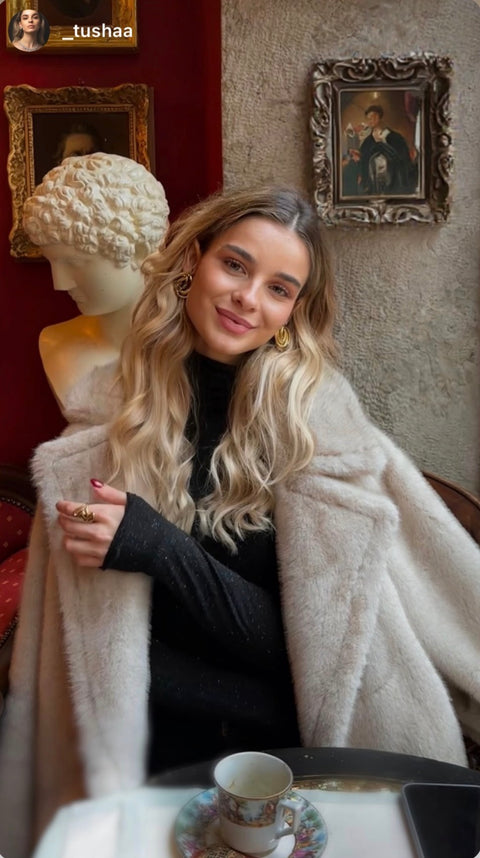 Tusha wearing Avaria jewelry