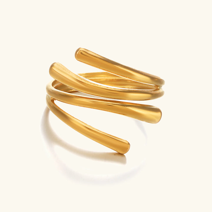 Shay Contemporary Gold Ring