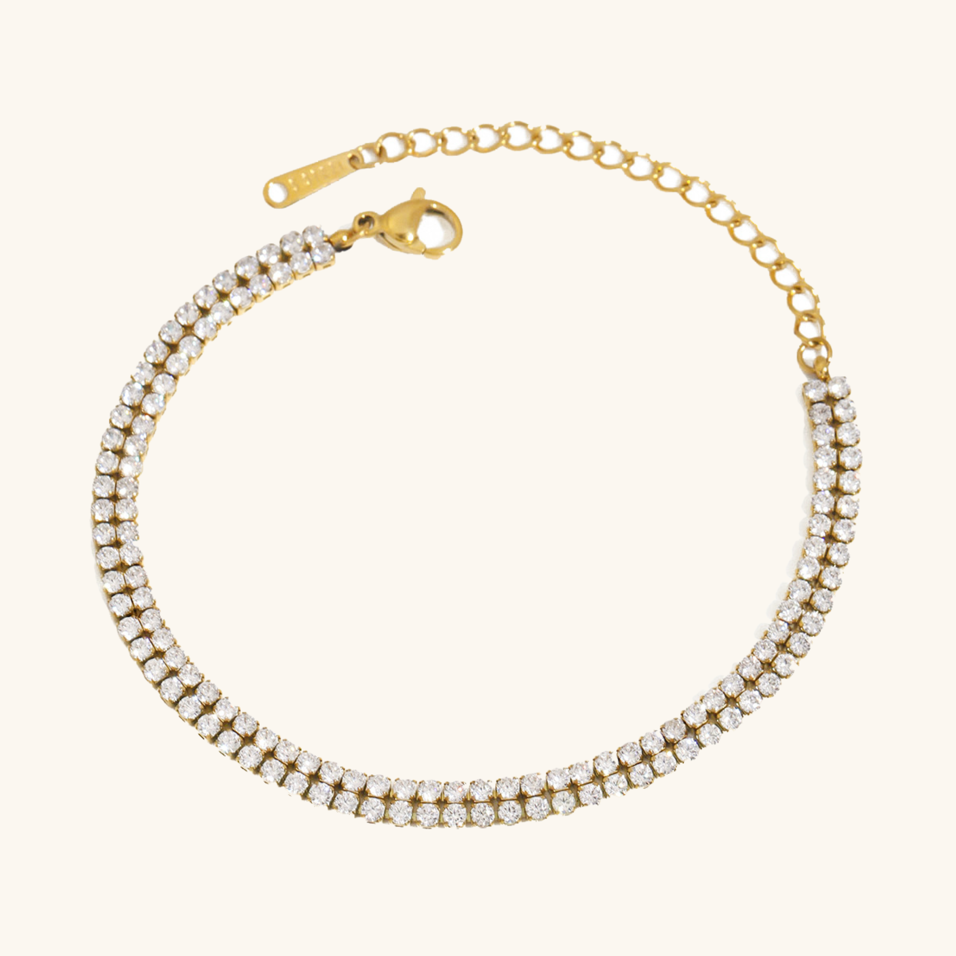 Celene Layered Tennis Bracelet Image