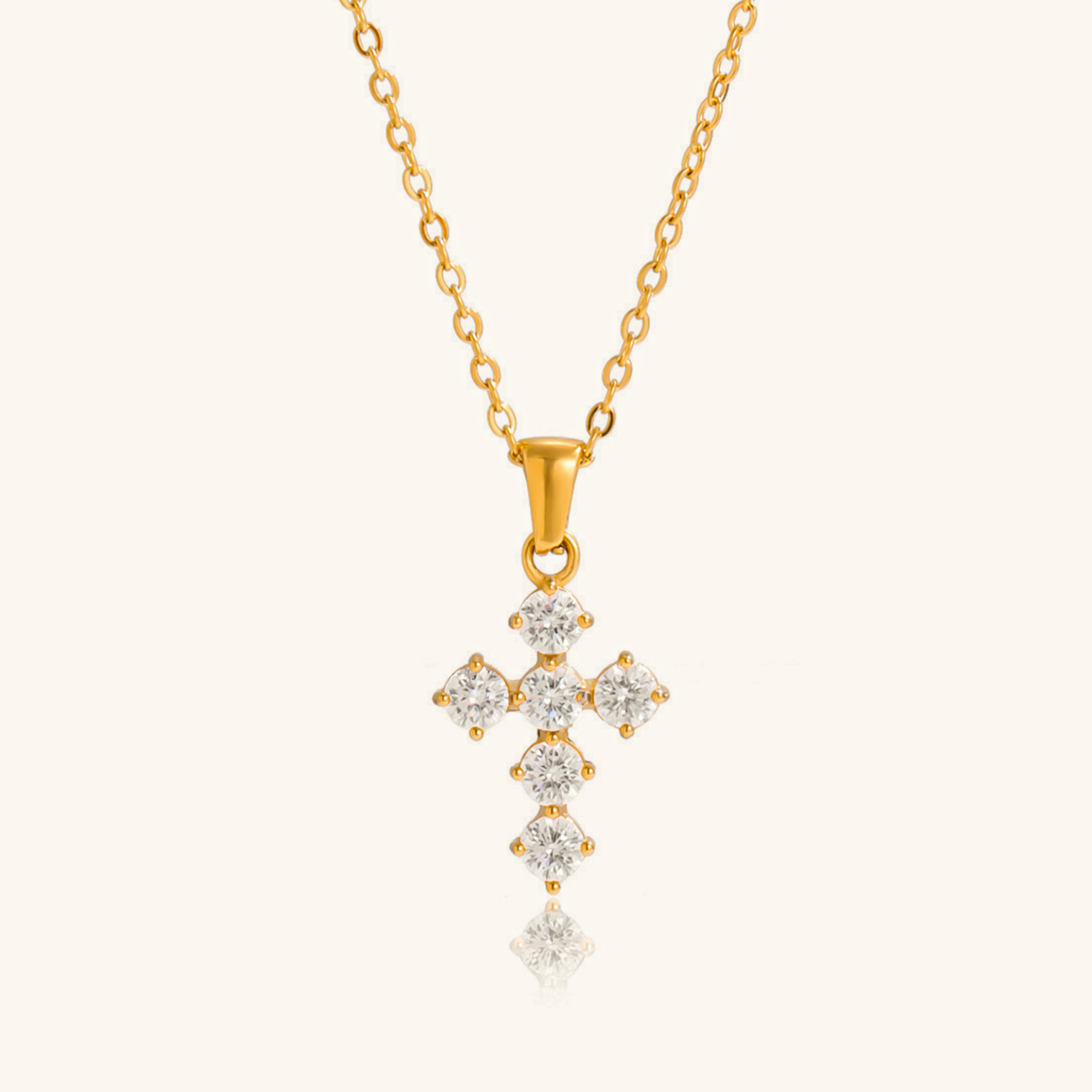 Wynter Diamond Cross Necklace Image