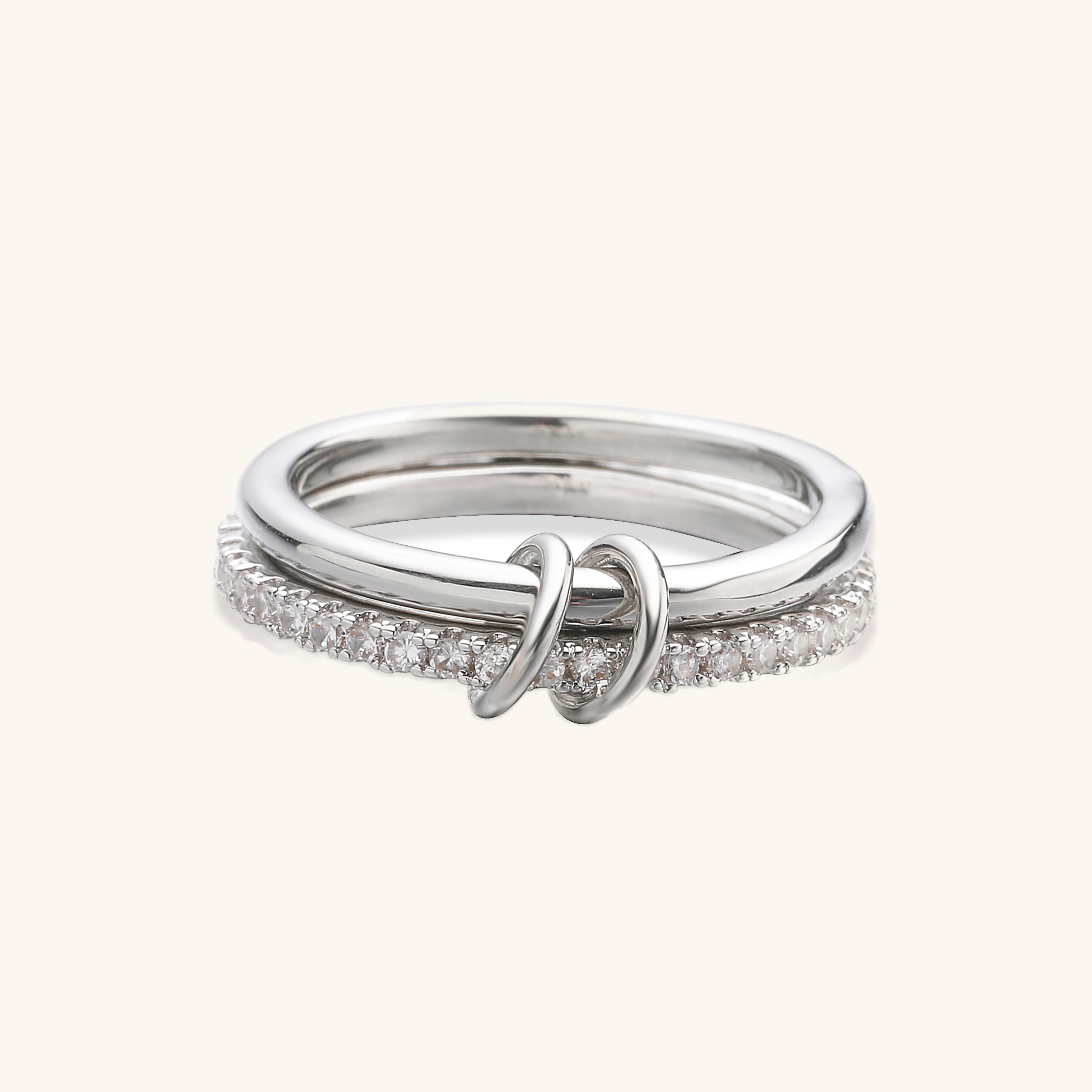 Adela Stacked Diamond Ring Image