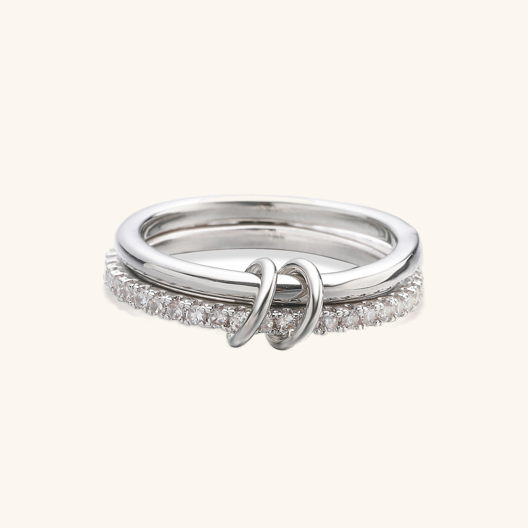 Adela Stacked Diamond Ring