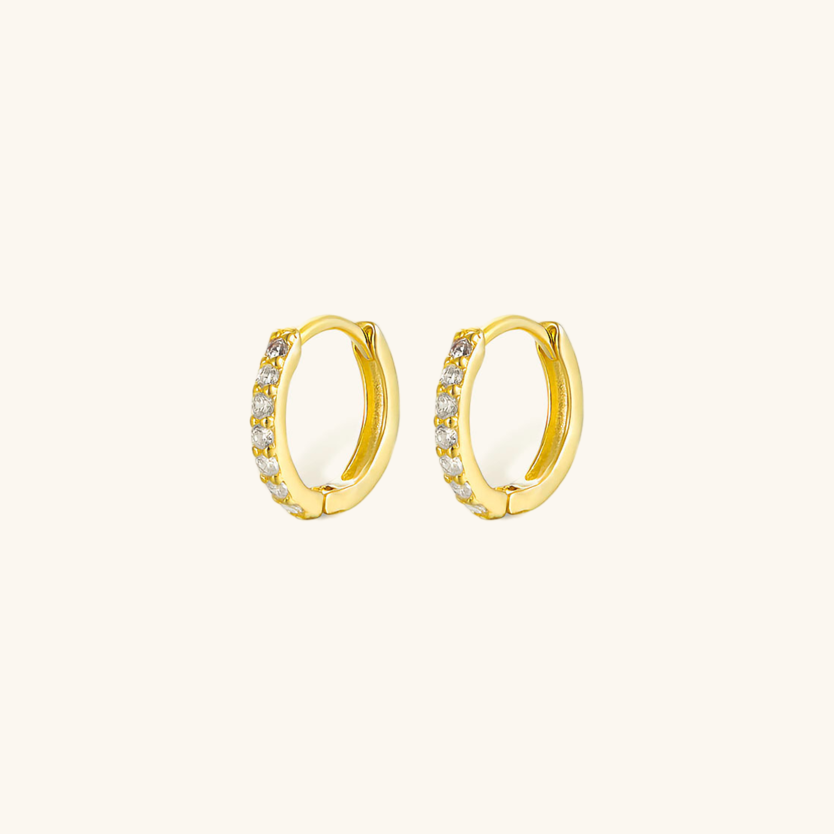 Alexandria Huggie Earrings Image