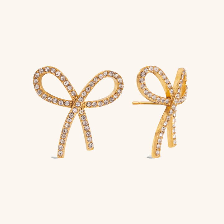 Dannah Diamond Bow Tie Earrings