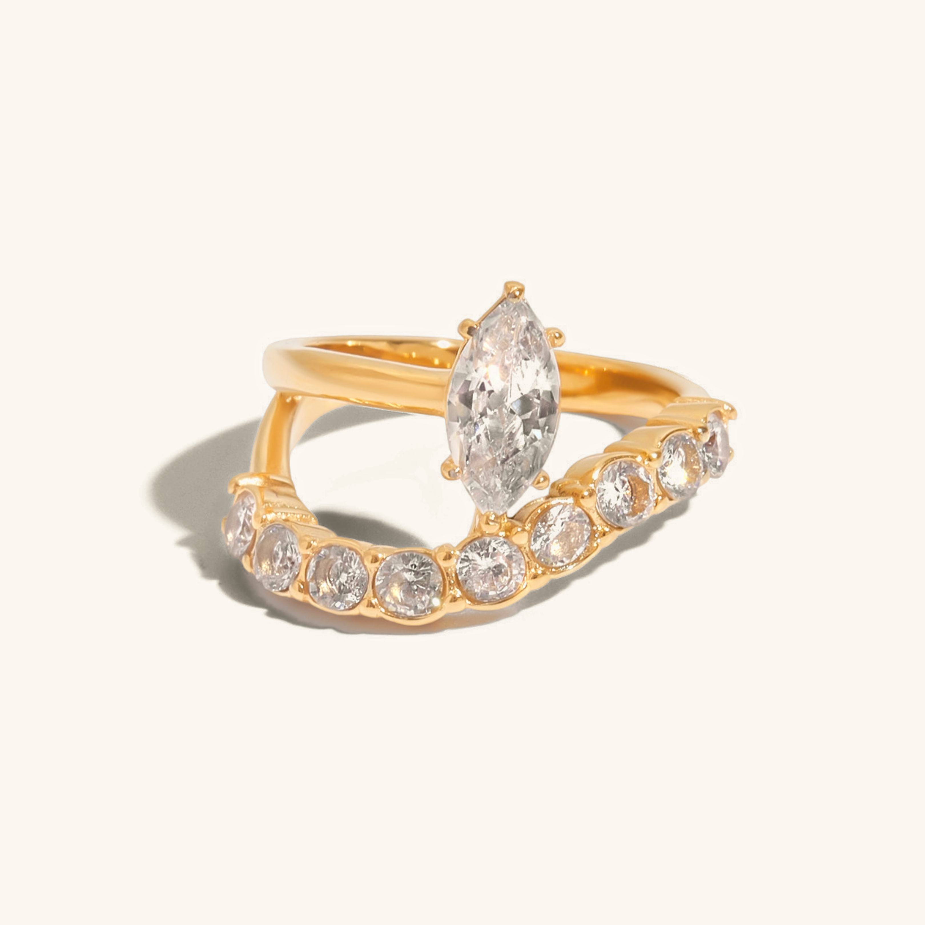 Calina Marquise Diamond Ring Image