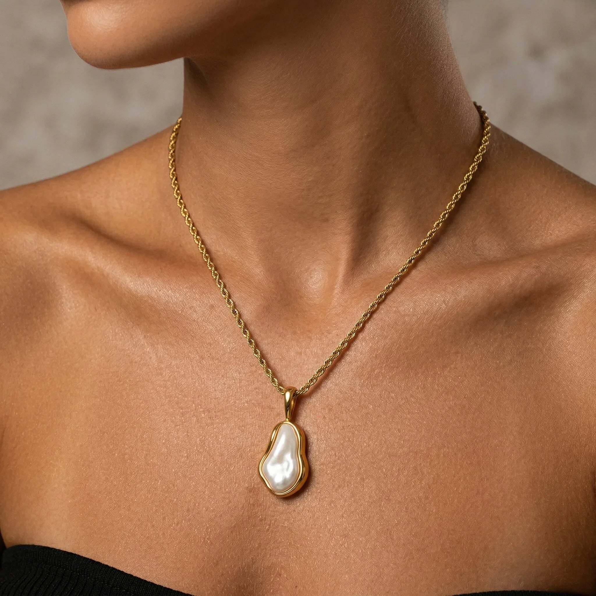Marjorie Freshwater Pearl Necklace Image