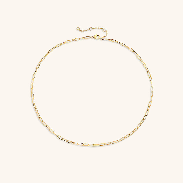 Nadia Paperclip Chain Necklace