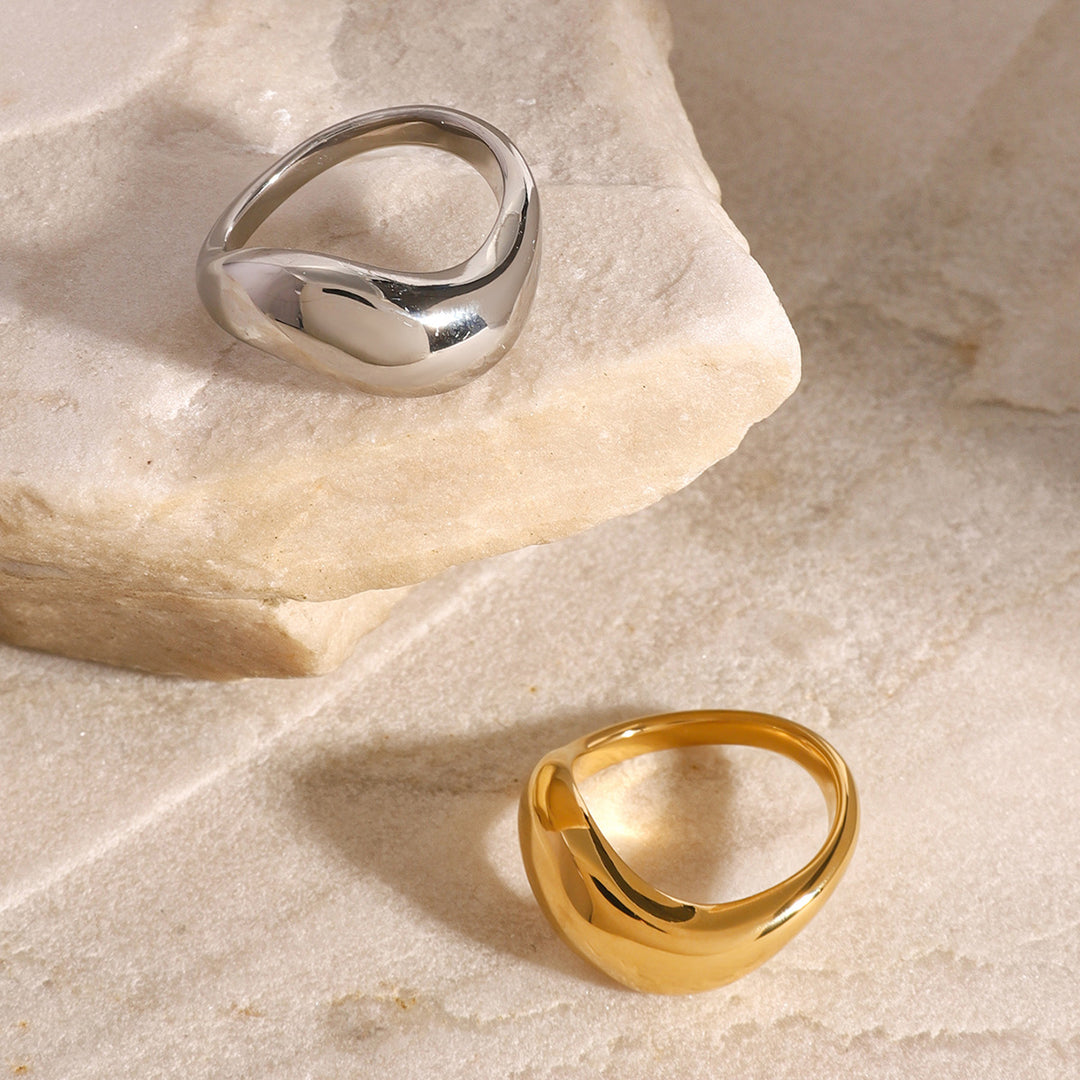 Lana Formless Gold Ring