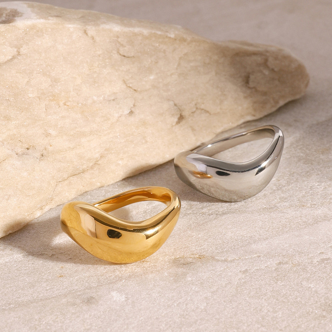 Lana Formless Gold Ring