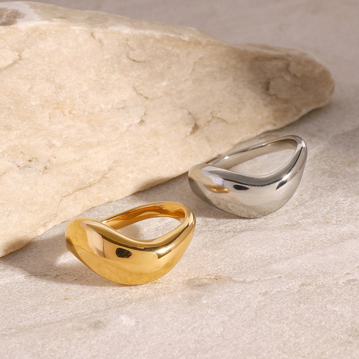 Lana Formless Gold Ring