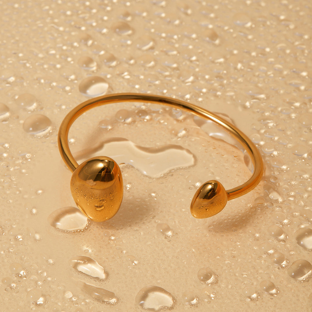 Mallory Minimalist Gold Cuff