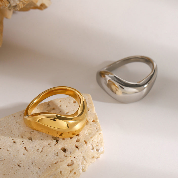Lana Formless Gold Ring