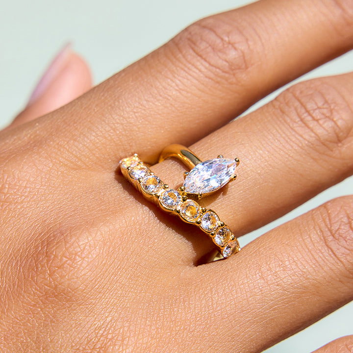 Calina Marquise Diamond Ring