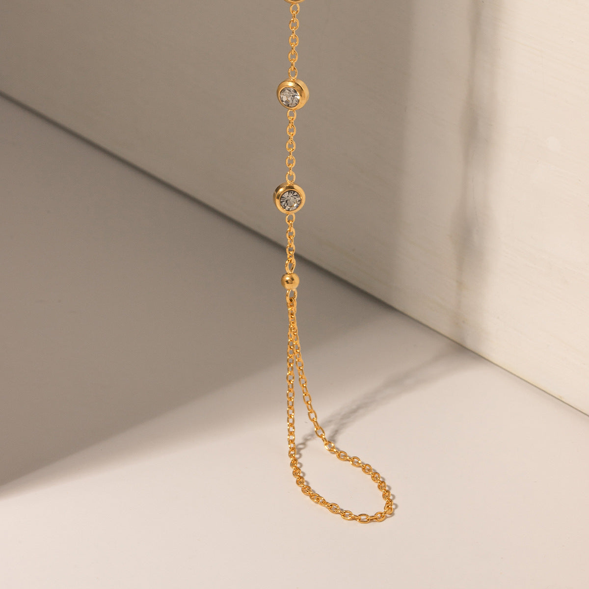 Leona Diamond Hand Chain Image
