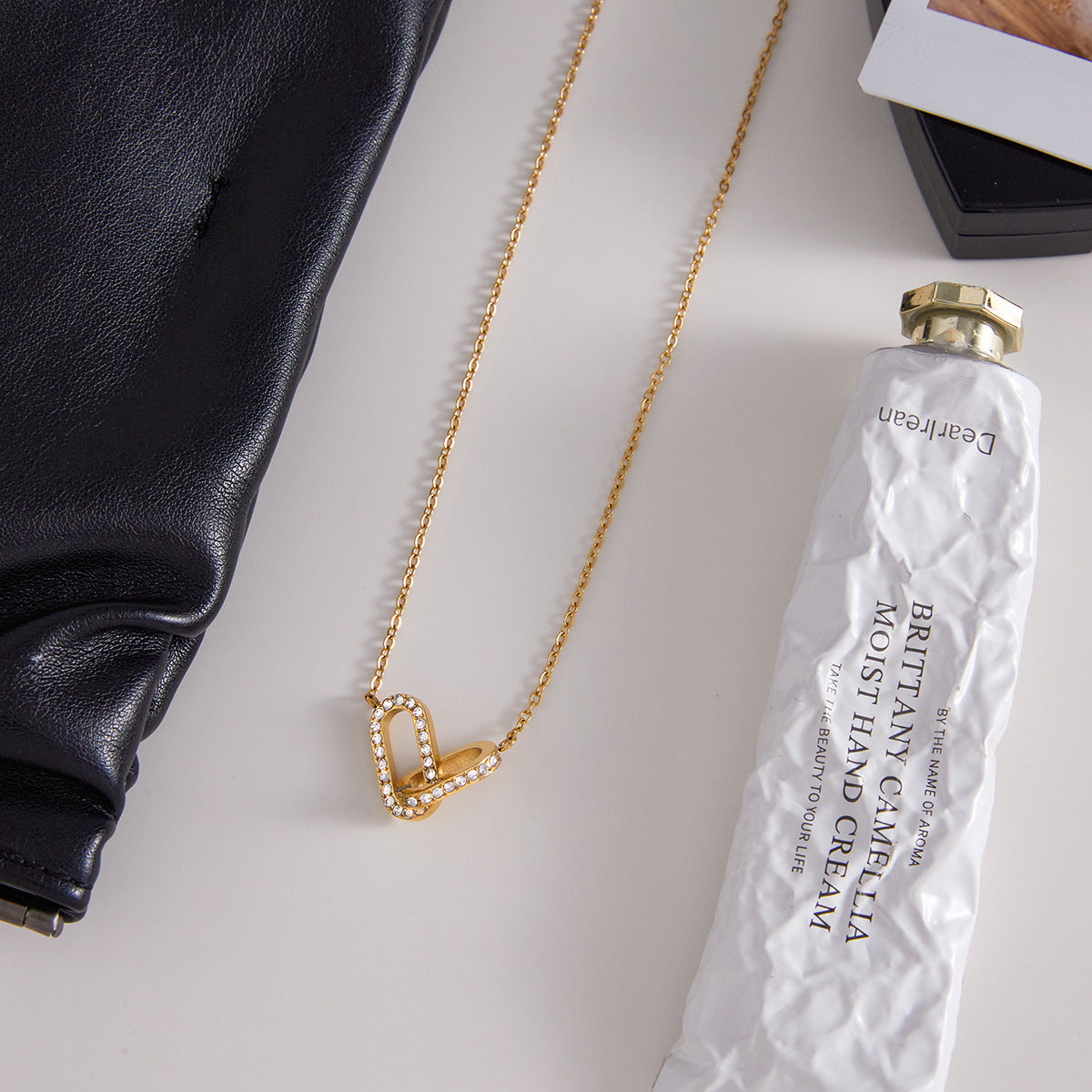 Zoelle Interlocking Diamond Pendant Image