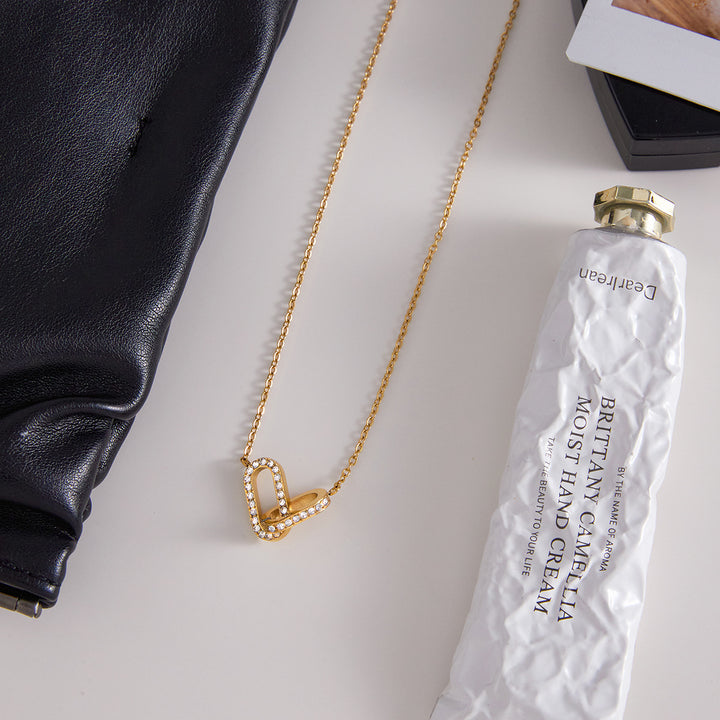 Zoelle Interlocking Diamond Pendant