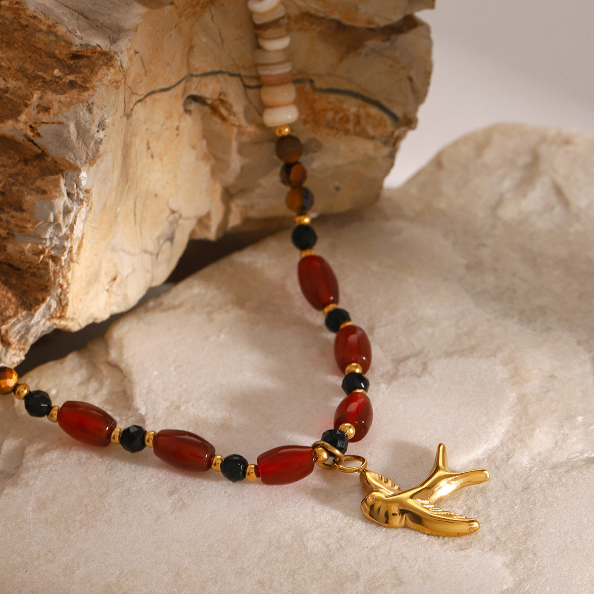 Sierra Tiger Eye Beads Necklace Image