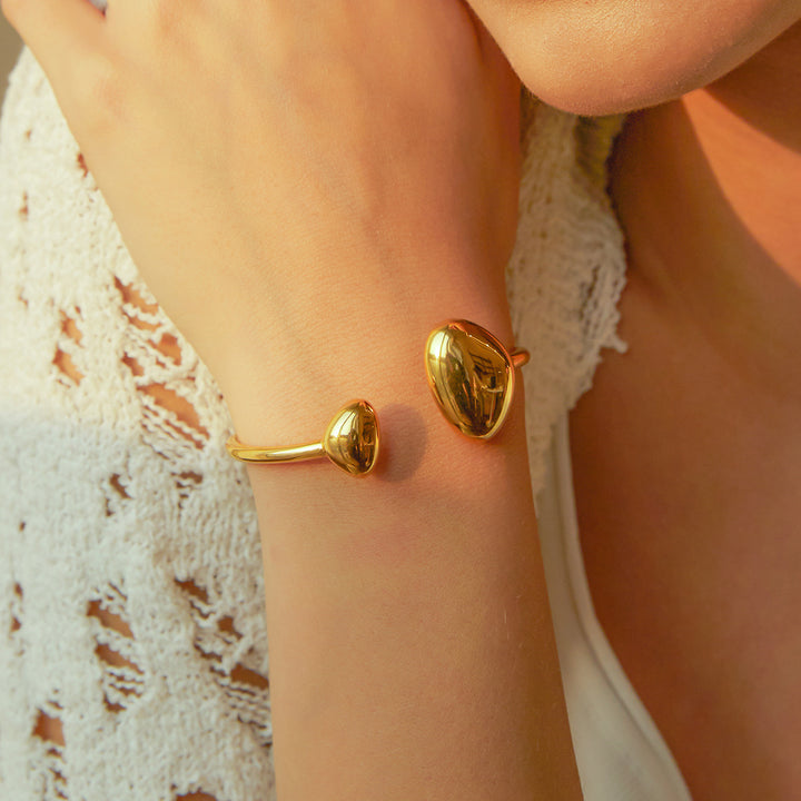 Mallory Minimalist Gold Cuff