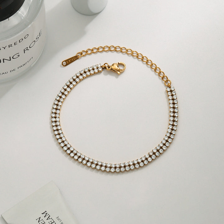 Florabelle Double Tennis Bracelet