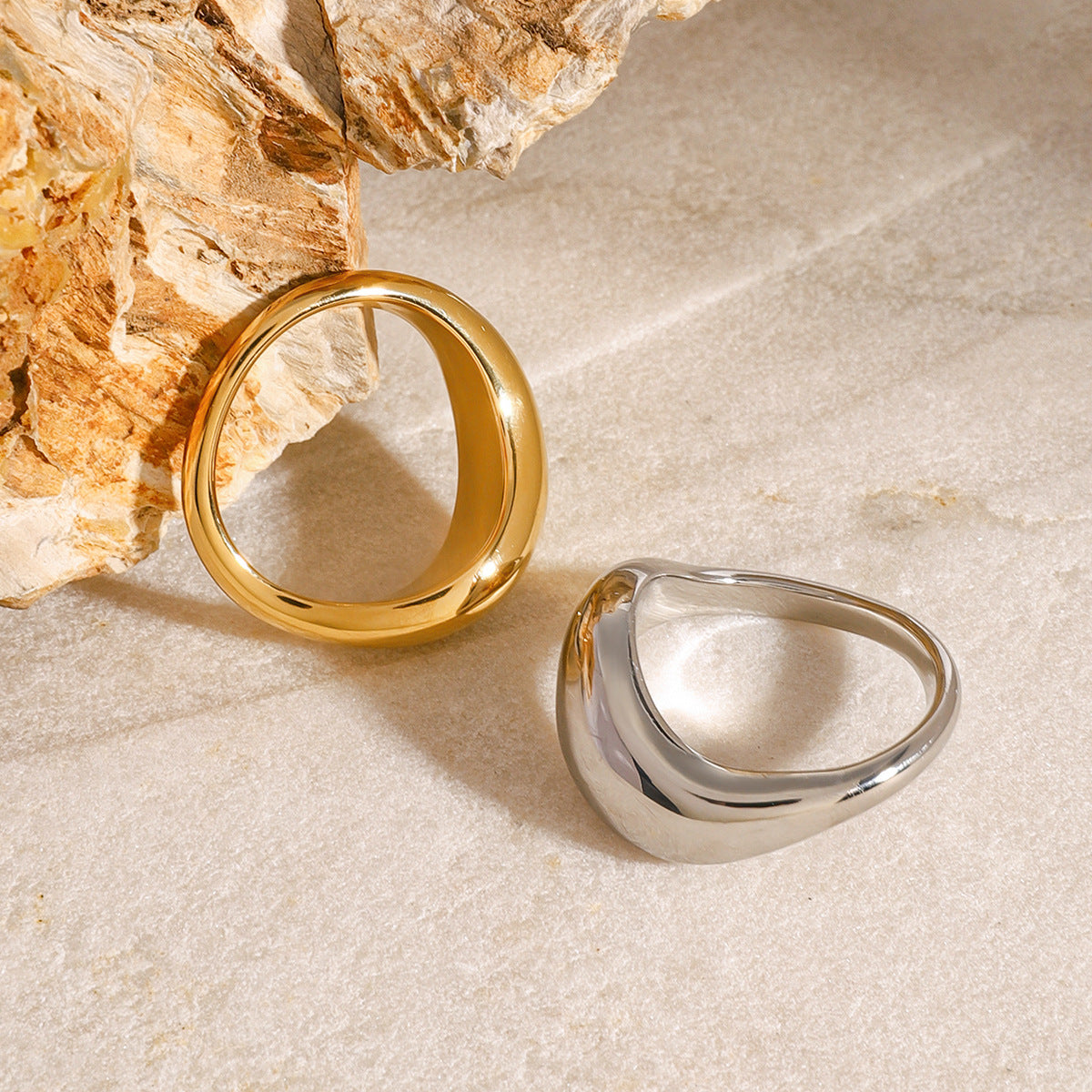 Lana Formless Gold Ring Image