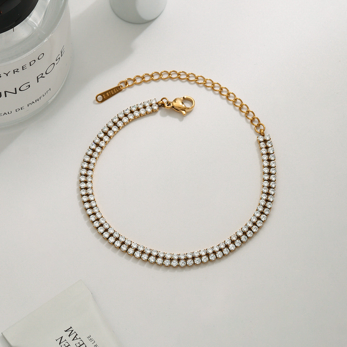 Celene Layered Tennis Bracelet Image