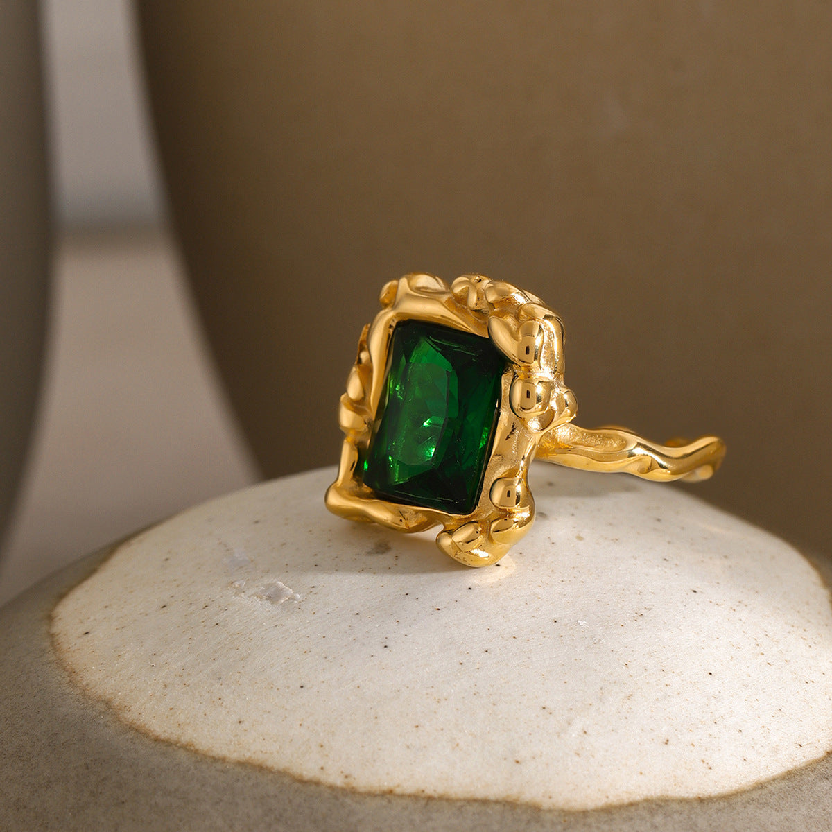 Priscilla Emerald Ring Image
