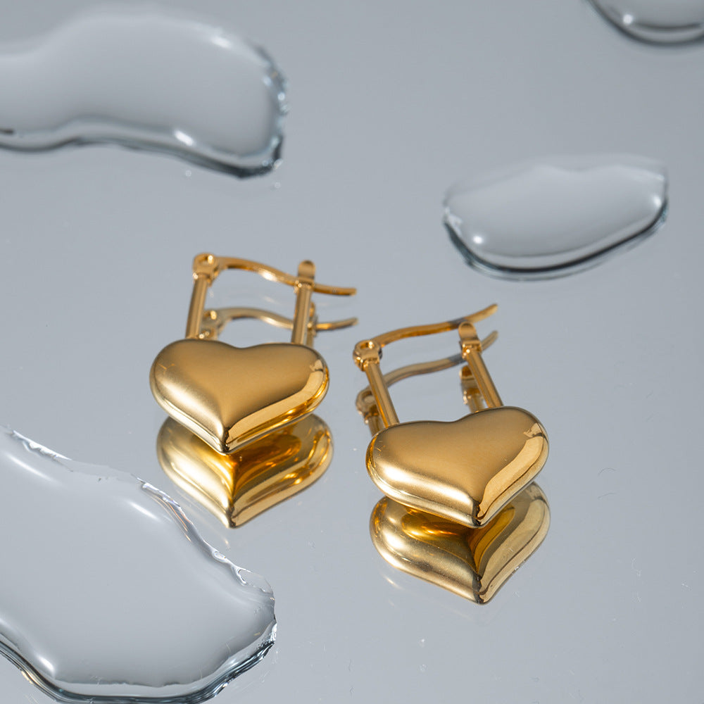 Jessamine Heart Earrings Image