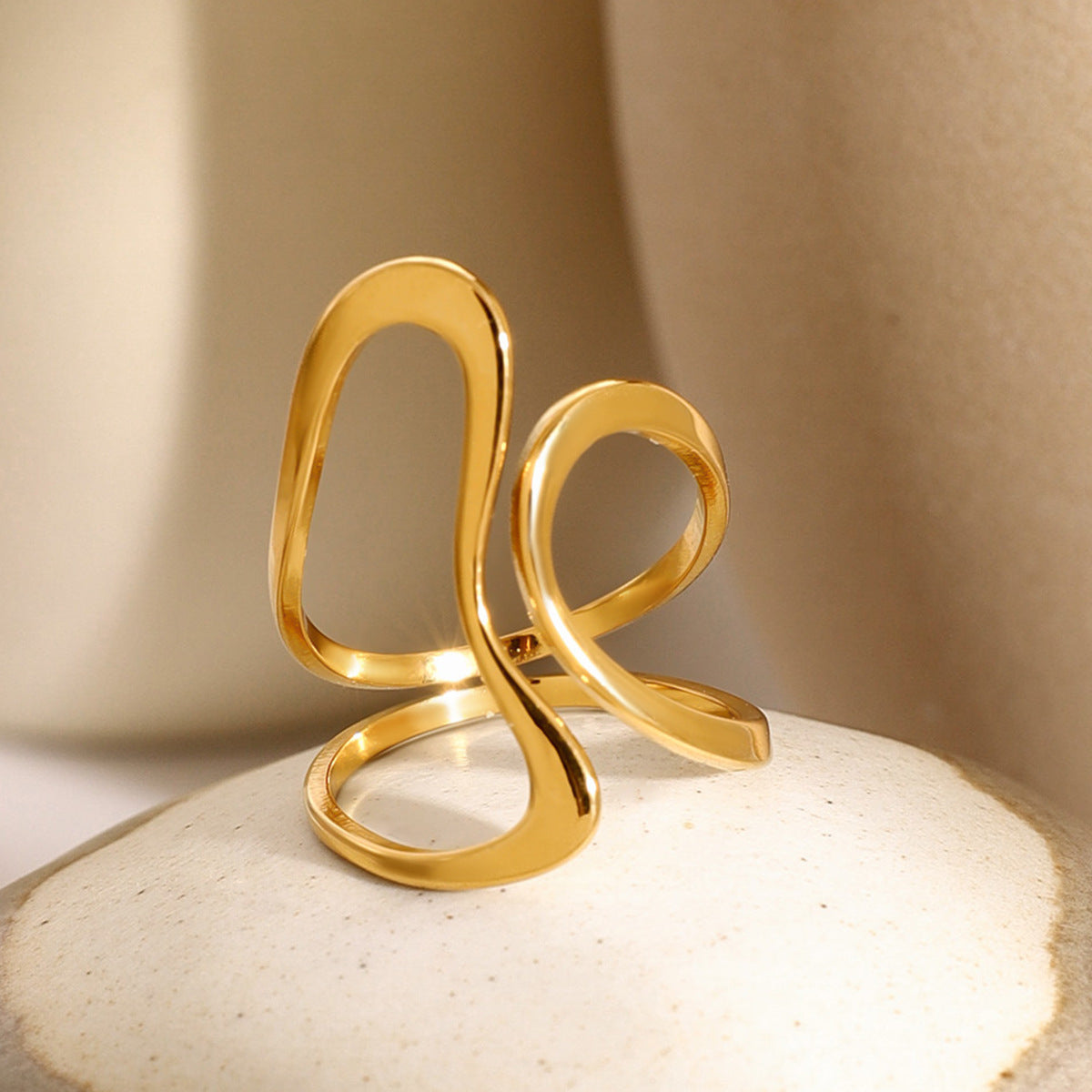 Mosaic Gold Ring Image