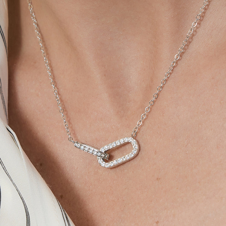 Zoelle Interlocking Diamond Pendant