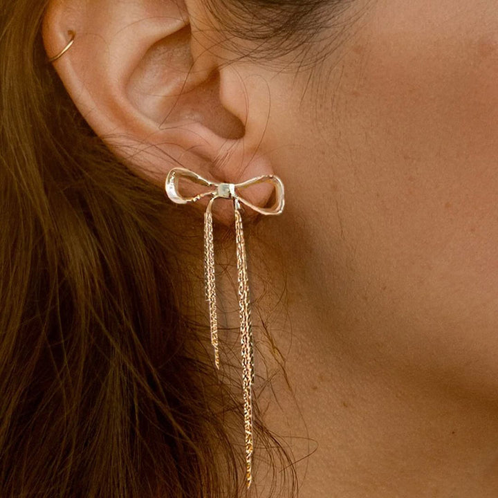Yvette Bow Earrings