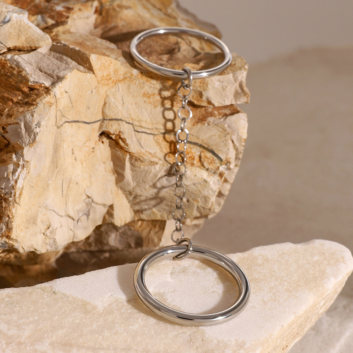Bridget Chain Stacked Ring Image