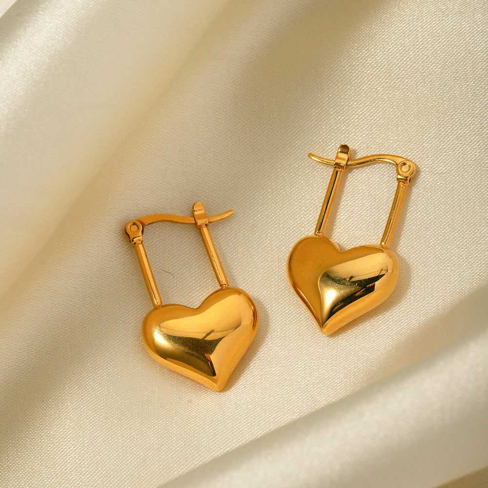 Jessamine Heart Earrings Image