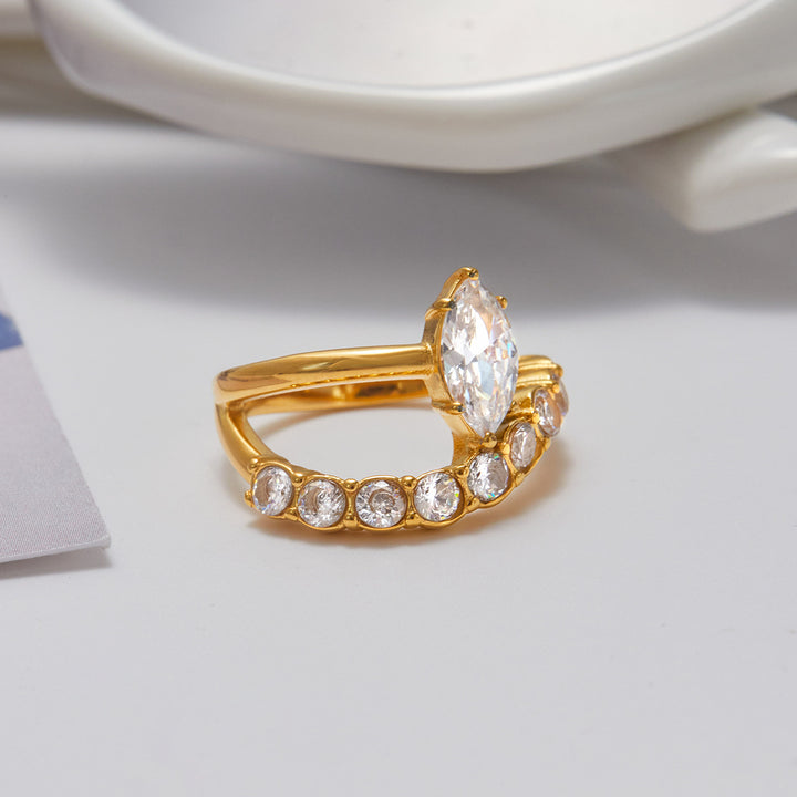Calina Marquise Diamond Ring