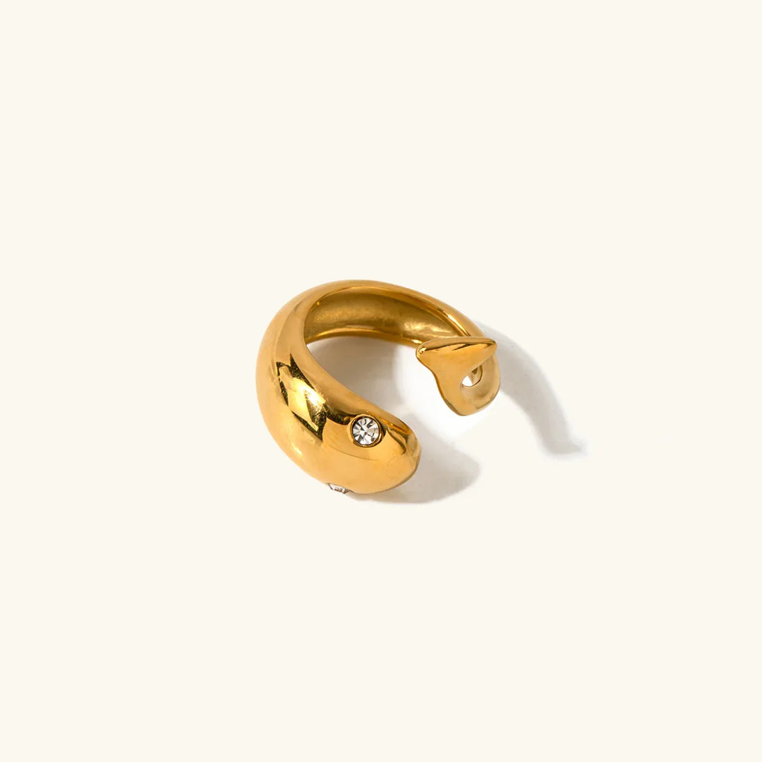 Etta Gold Serpent Ring – Avaria