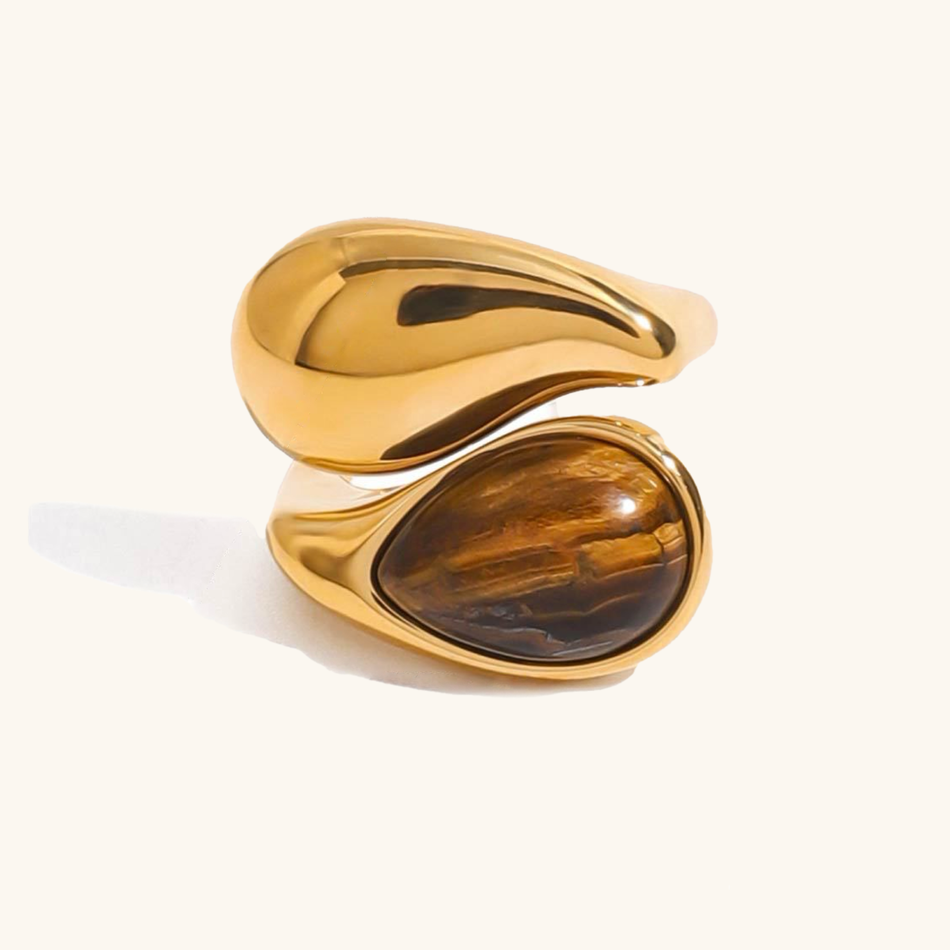 Mara Amber Pearl Ring Image