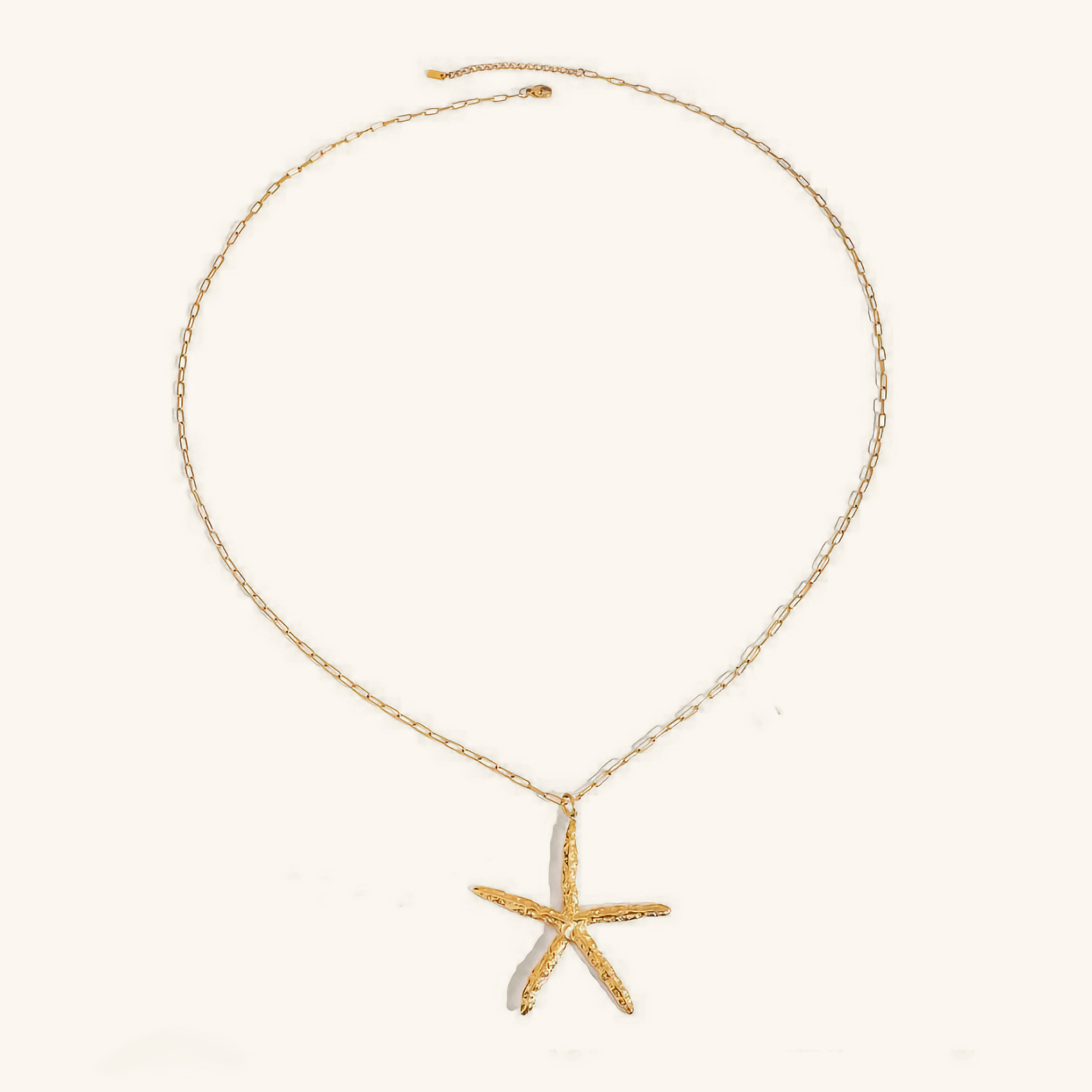 Claudia Gold Starfish Necklace Image