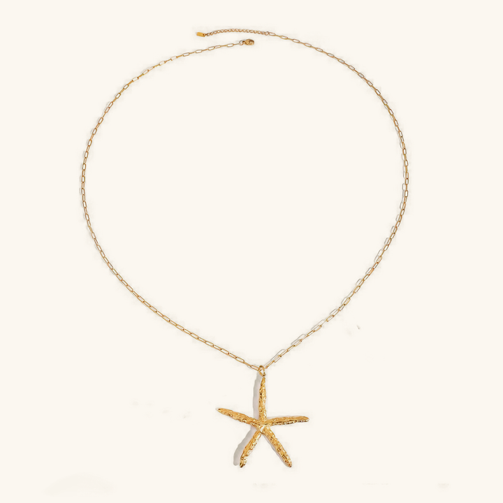Claudia Gold Starfish Necklace