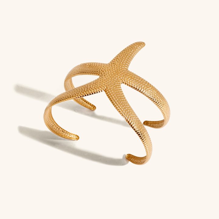 Annika Gold Starfish Cuff