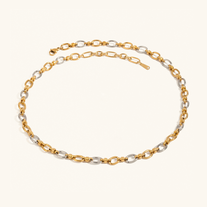 Addison Two Tone Gold Necklace