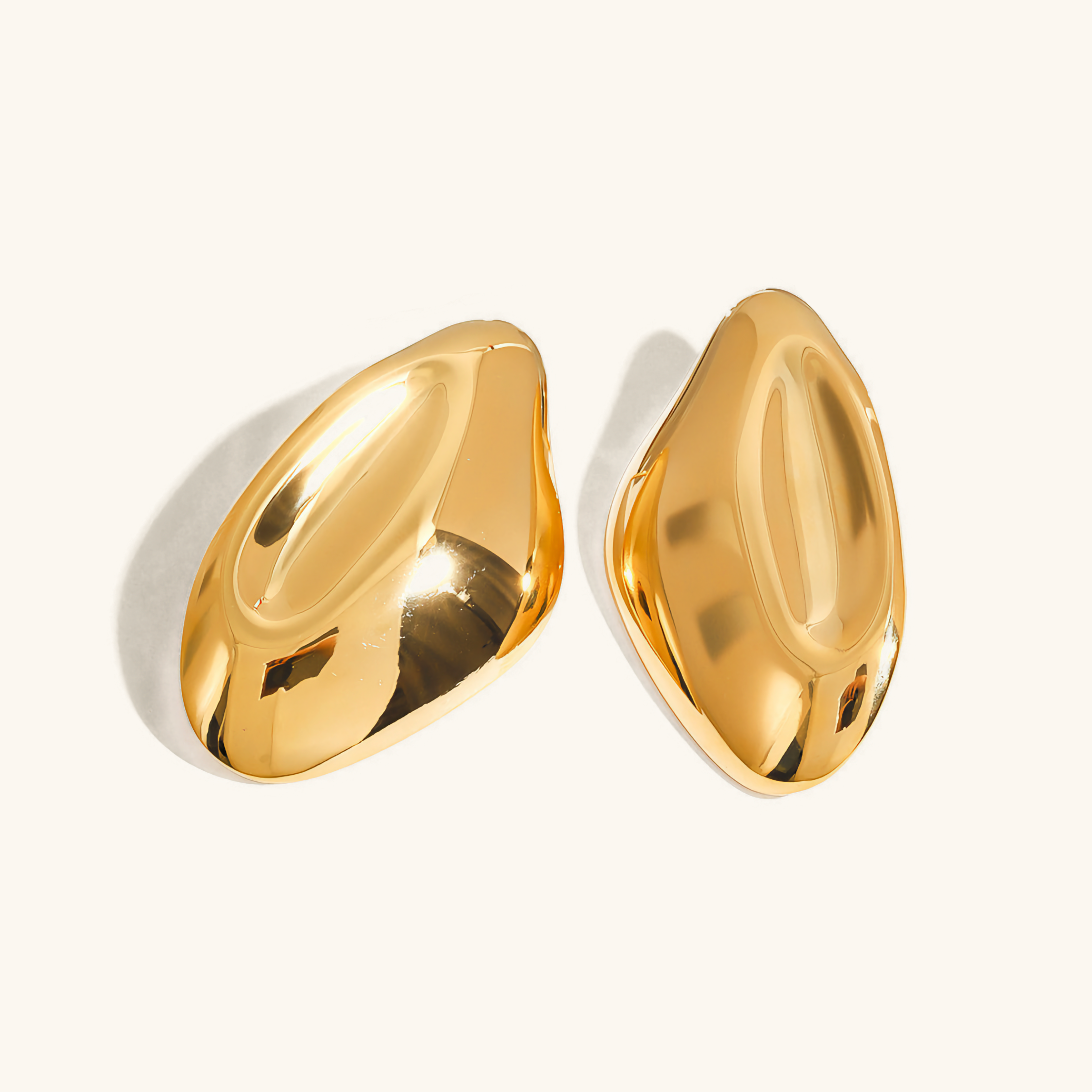Zinnia Gold Earrings Image