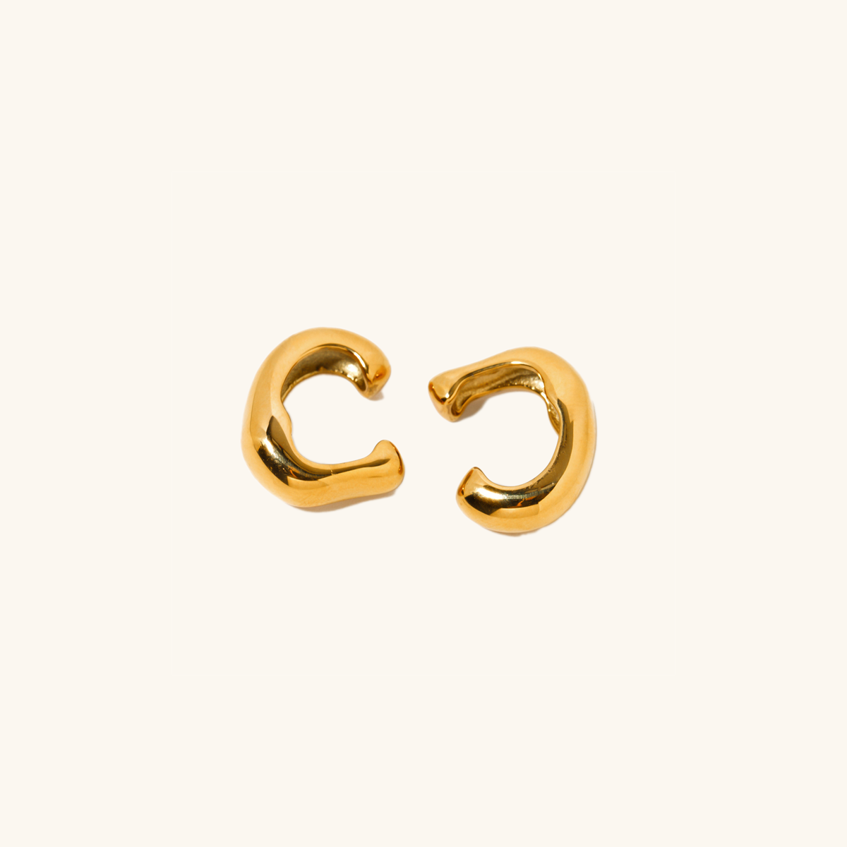 Fabienne Gold Ear Cuffs Image