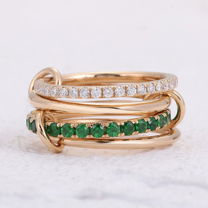 Imani Stacked Diamond Ring
